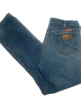 Wrangler FR Flame Resistant Jeans Men's 34x34 Original Fit Work Denim HRC2